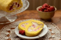 Piškotová roláda z tapiokové mouky